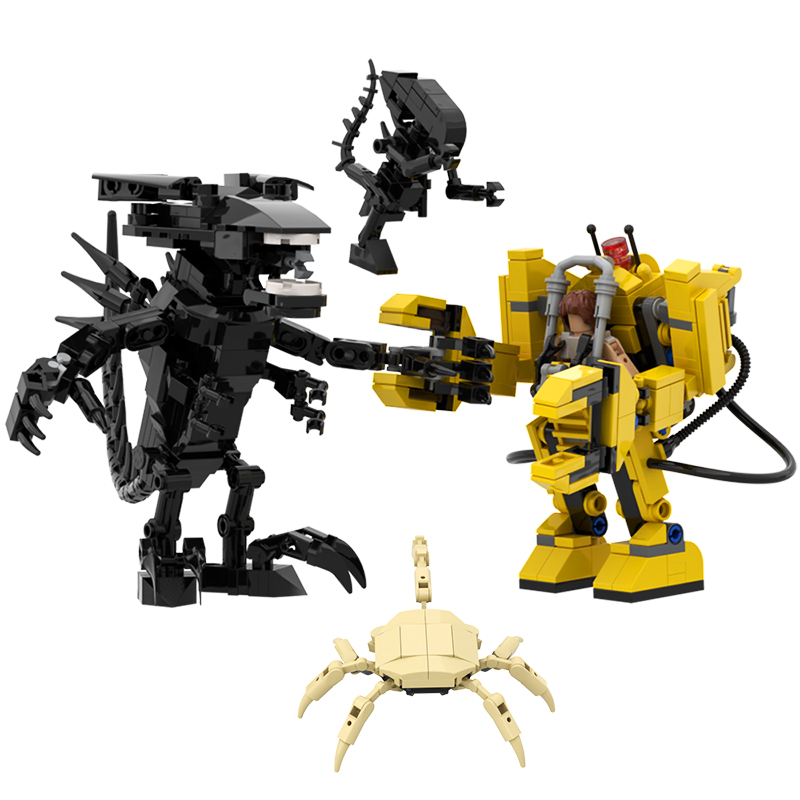 Renewable Energy Lego - 549PCS Aliened Facehugger Aliens Queen Vs