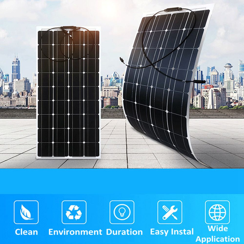 Solar Panels 500W 250W 18V Fle - Flexible Solar Panel 评论和价格
