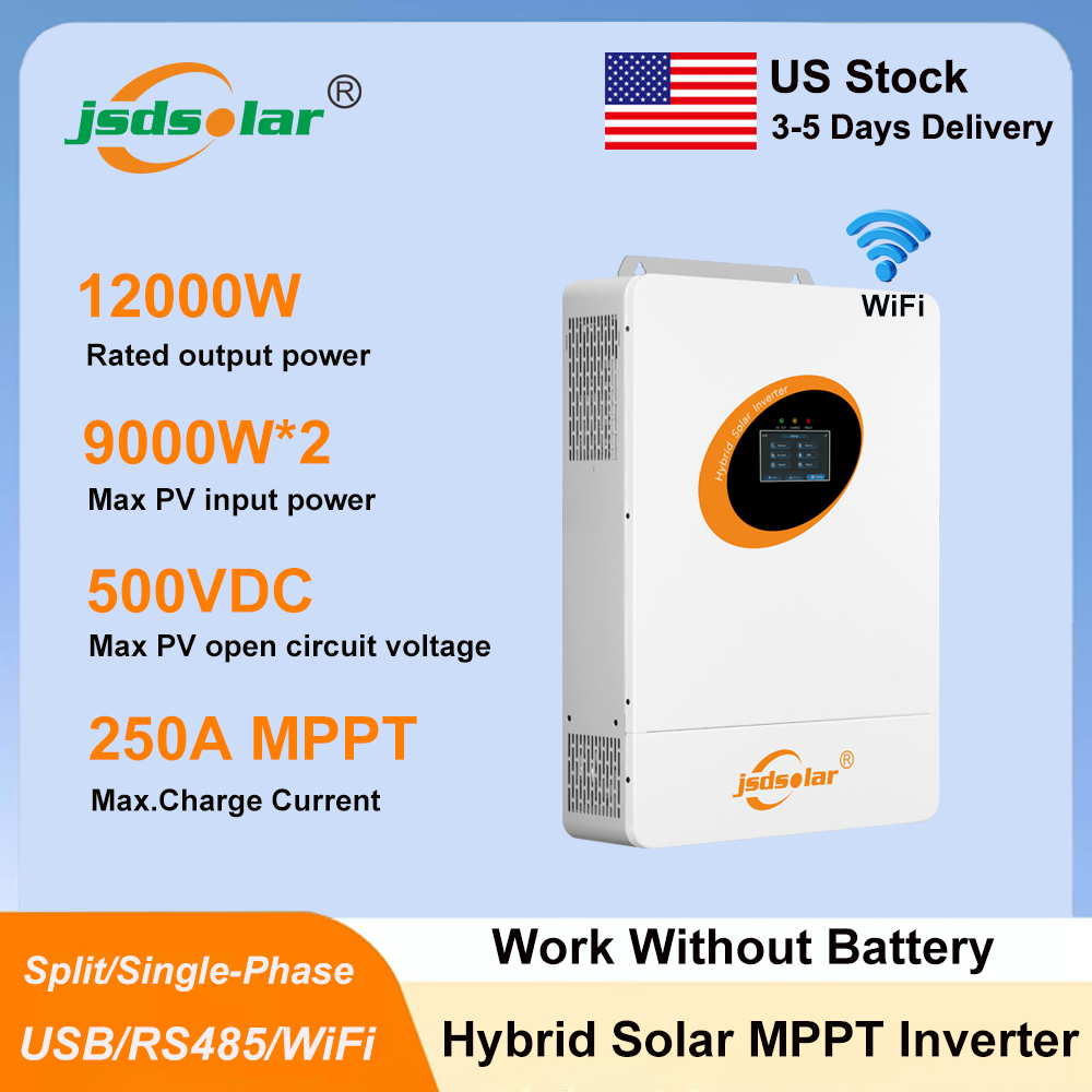Jsdsolar 12KW 48V Hybrid Solar - Flexible Solar Panel 评论和价格