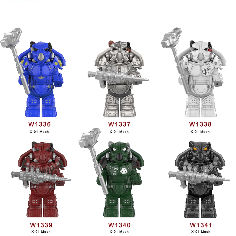 New BoS Game T60 Power Armor A - Renewable Energy Lego 评论和价格