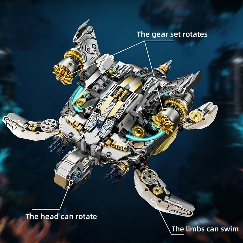 Mechanical Sea turtle Building - Renewable Energy Lego 评论和价格