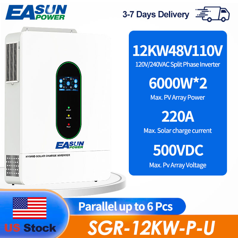 EASUN US 12KW 12000W Split Pha - Flexible Solar Panel 评论和价格
